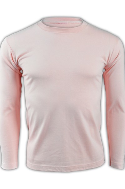 SKLST004 printstar light pink 132 long sleeved men' s T shirt 00101-LVC tailor make creative vim and vigor colourful plain color tee shirts long sleeved team group uniform shirts tshirts supplier company price 45 degree